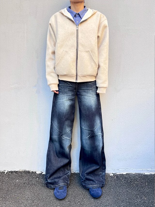 Textured Baggy Jeans: seller detail photo 4