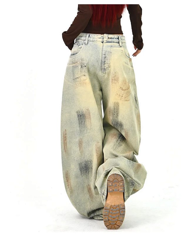Women's Reversible Baggy Jeans: seller detail photo 8
