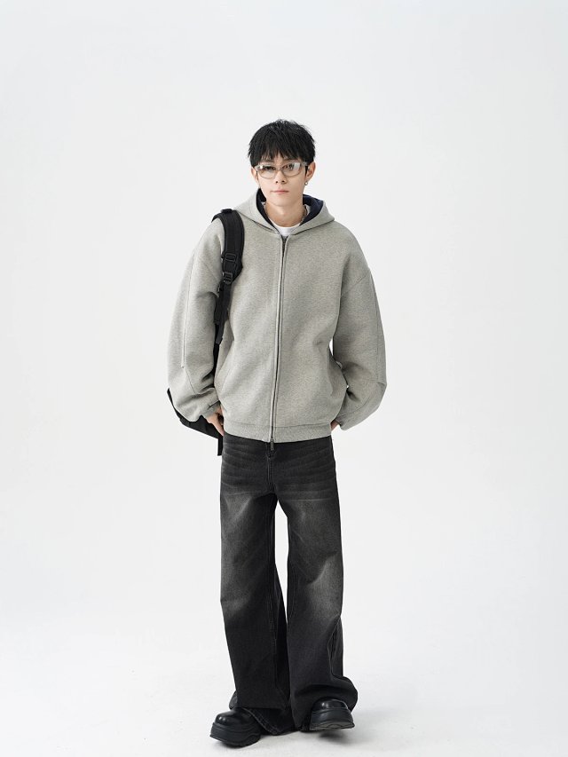 Double Zip Hoodie: seller detail photo 5