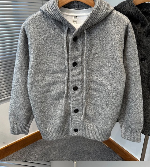 Hooded Knit Cardigan: seller detail photo 11