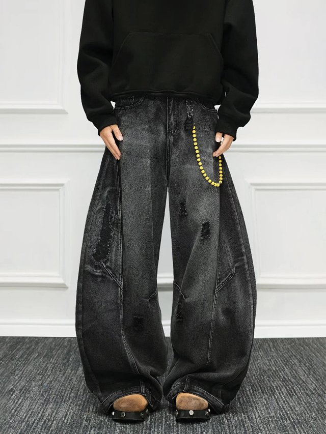 High Waist Wide Leg Jeans: seller detail photo 2