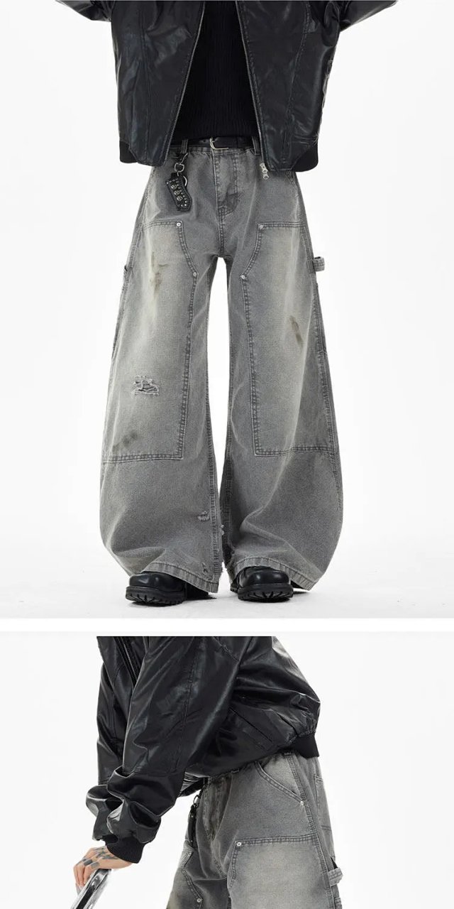Panel Wide Leg Jeans: seller detail photo 4