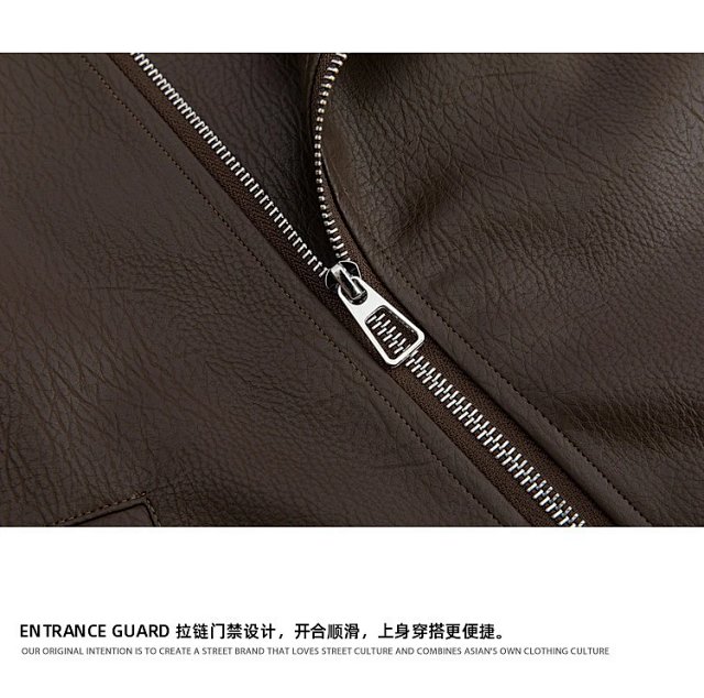 Lace Up Biker Jacket: seller detail photo 11