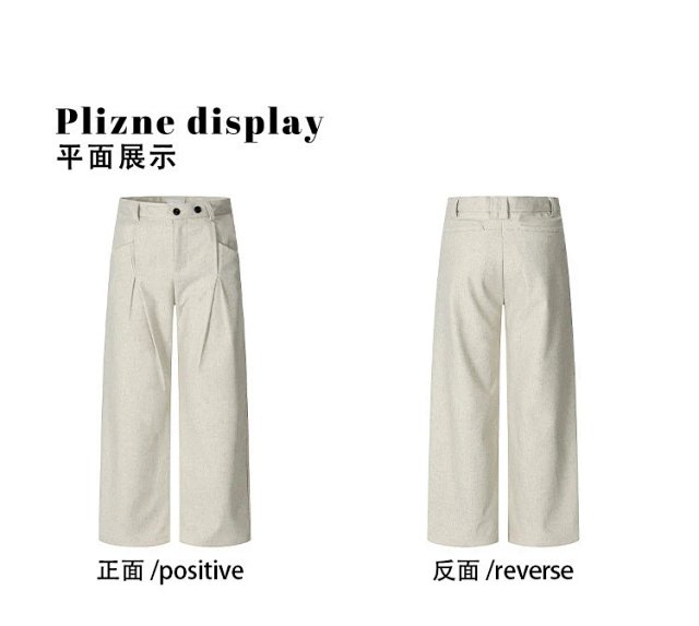 Linen Pleated Trousers: seller detail photo 2