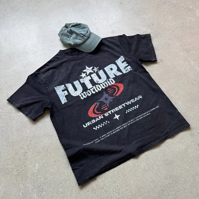Washed Graphic Heavyweight Tee: seller detail photo 5