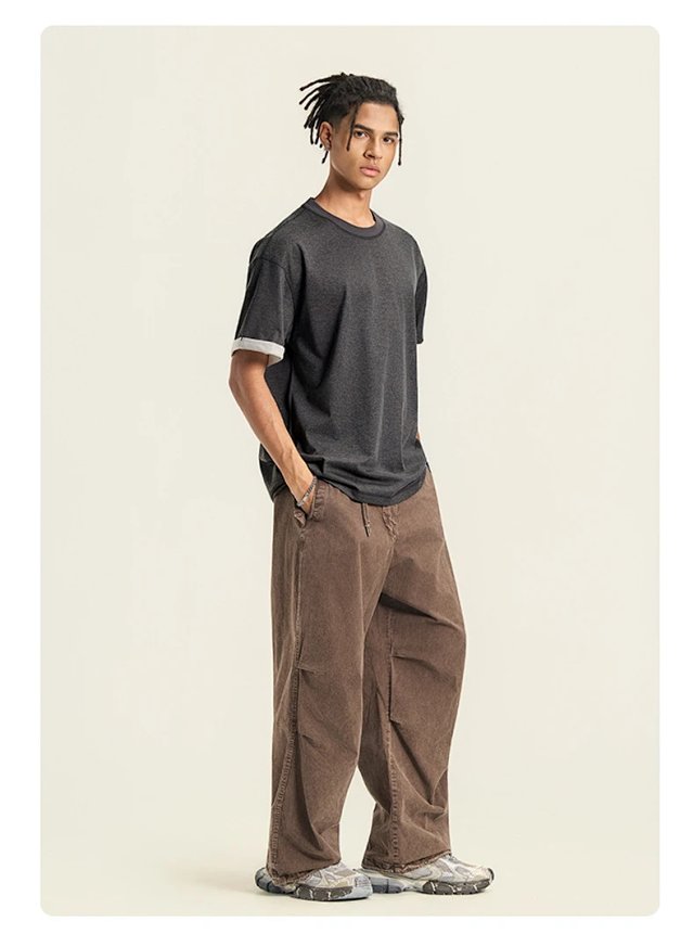 230G Two Tone Cotton Tee: seller detail photo 8