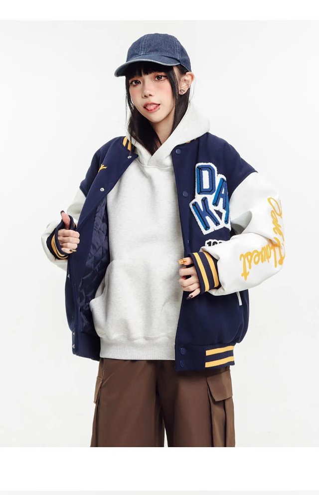 Embroidered Baseball Jacket: seller detail photo 10