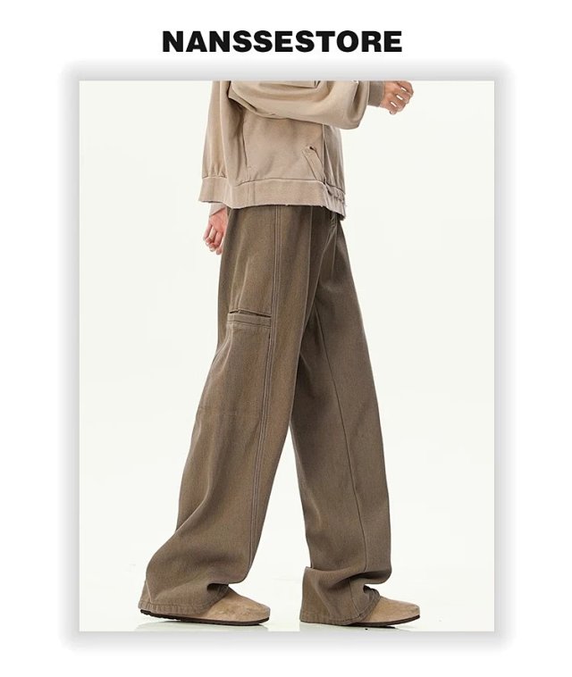 Washed Wide Leg Jeans: seller detail photo 9