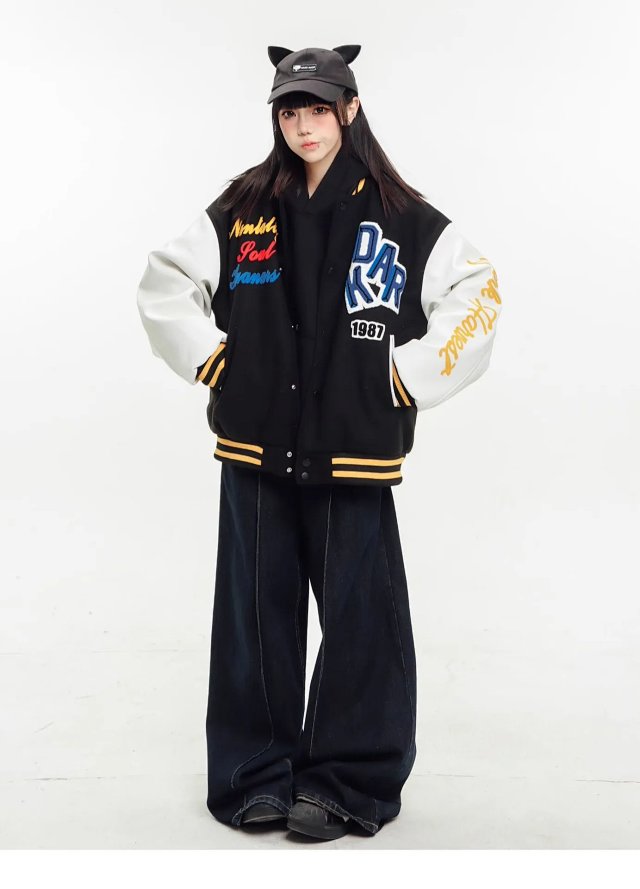 Embroidered Baseball Jacket: seller detail photo 7