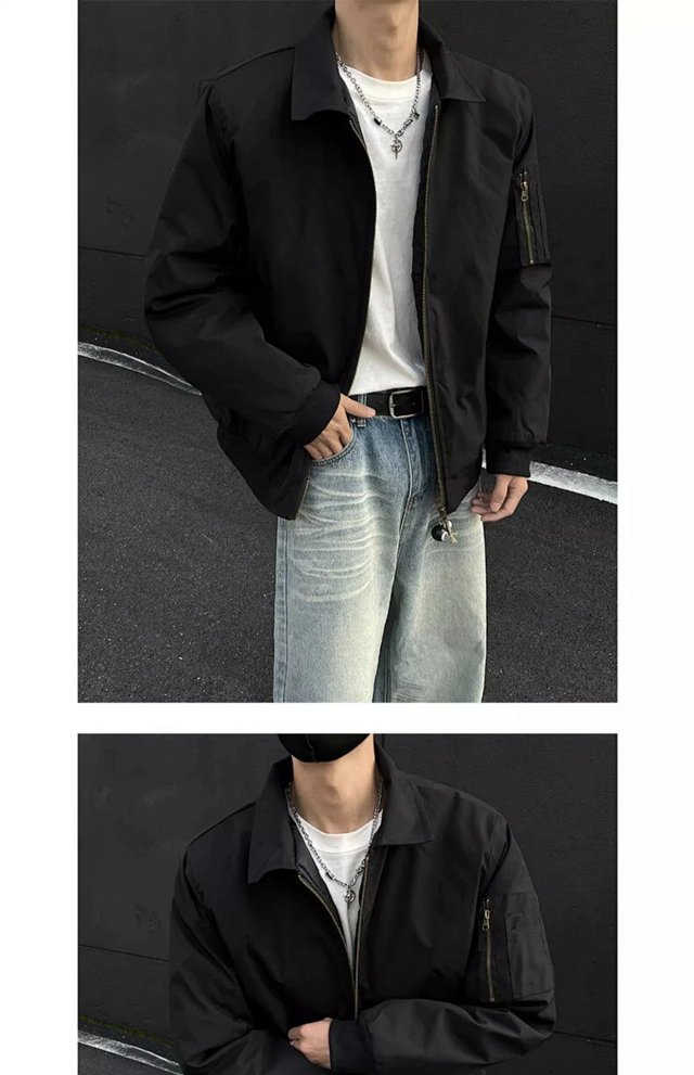 Clean Fit Bomber Jacket: seller detail photo 8