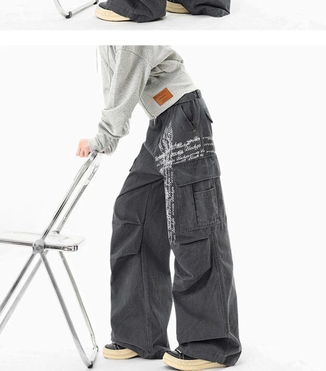 Cross Graffiti Wide Leg Jeans: seller detail photo 5