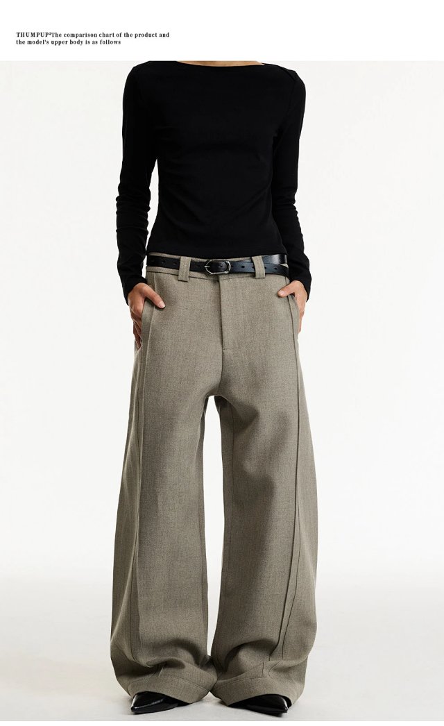 Wide Leg Casual Trousers: seller detail photo 5