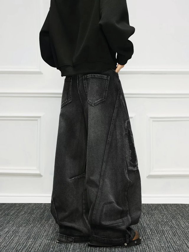 High Waist Wide Leg Jeans: seller detail photo 9