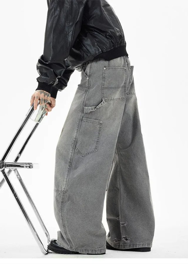 Panel Wide Leg Jeans: seller detail photo 6