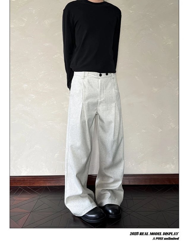 Linen Pleated Trousers: seller detail photo 5