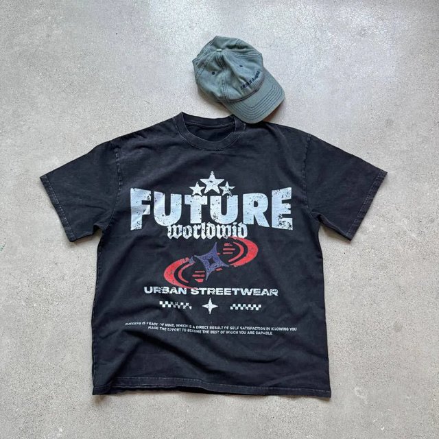 Washed Graphic Heavyweight Tee: seller detail photo 4