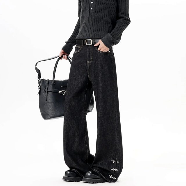 Buckle Flared Jeans: seller detail photo 4