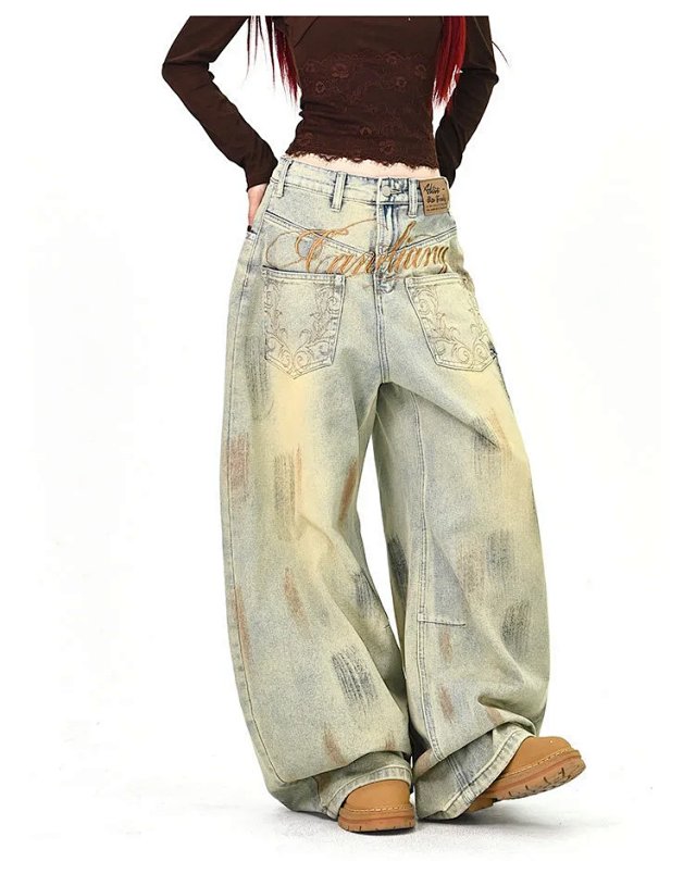 Women's Reversible Baggy Jeans: seller detail photo 6