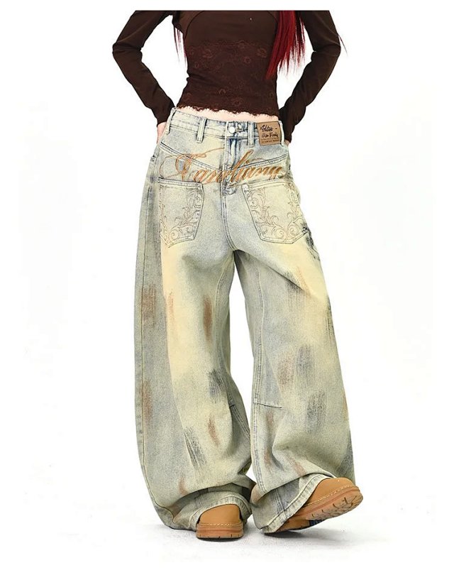 Women's Reversible Baggy Jeans: seller detail photo 9