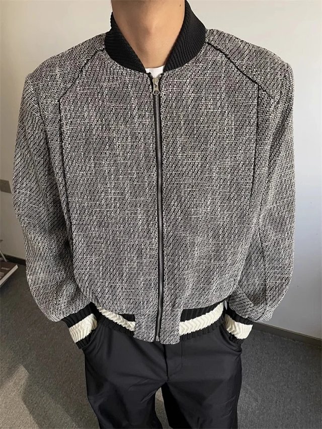 Tweed Baseball Jacket: seller detail photo 5