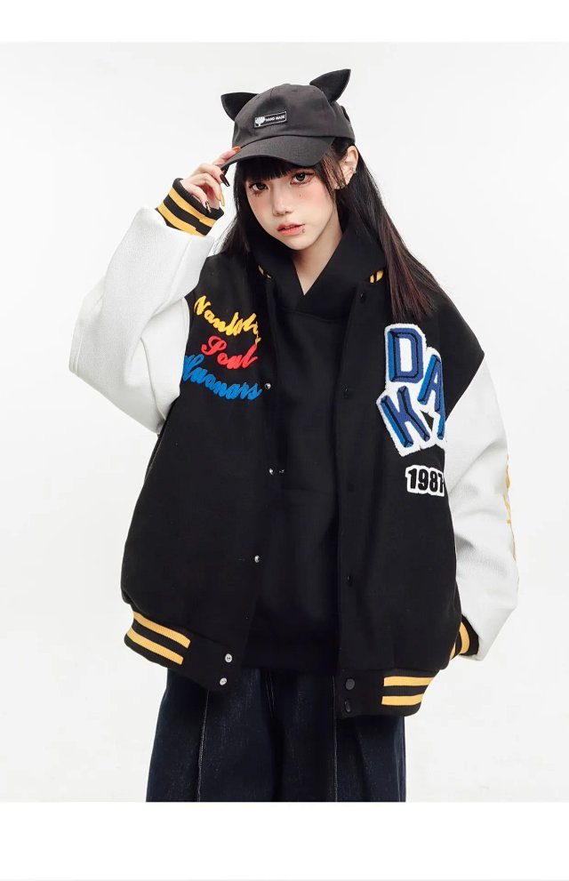 Embroidered Baseball Jacket: seller detail photo 2