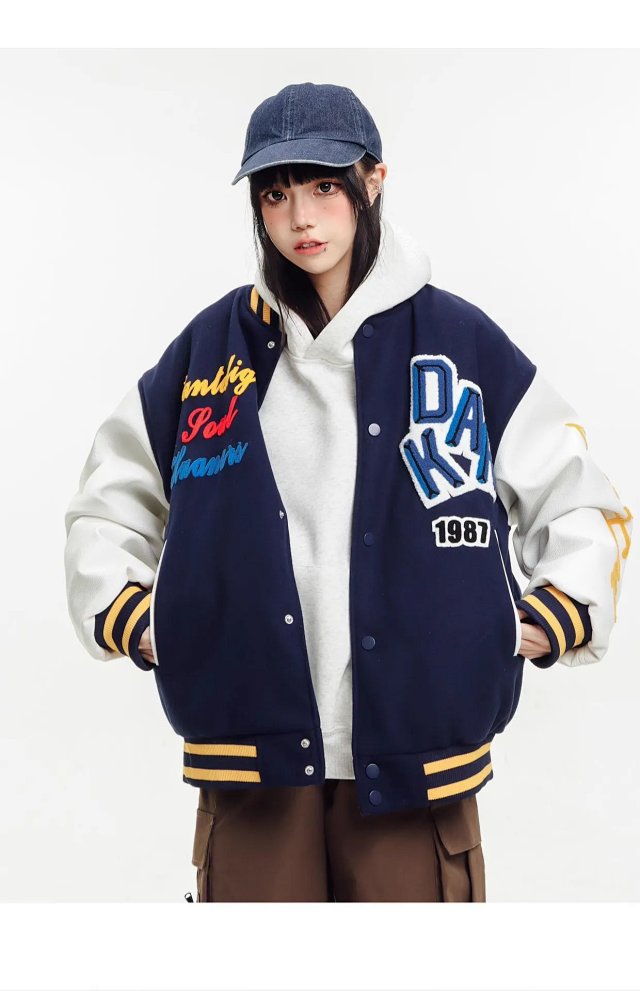 Embroidered Baseball Jacket: seller detail photo 8