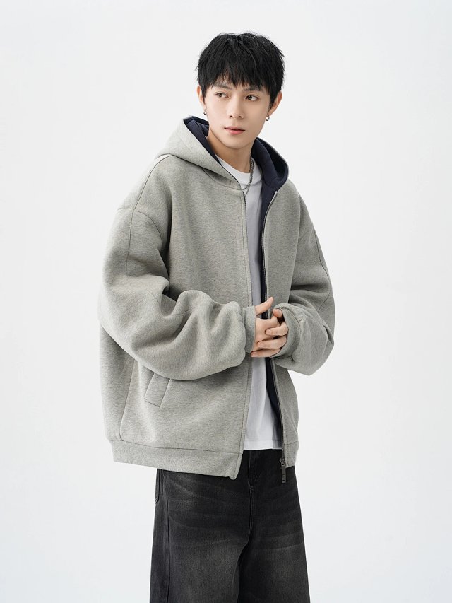 Double Zip Hoodie: seller detail photo 9