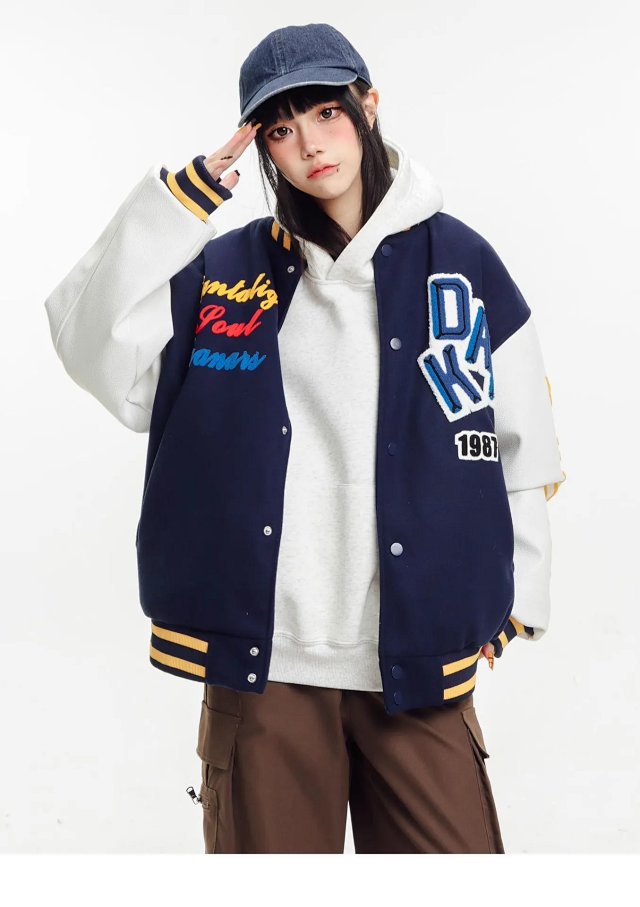 Embroidered Baseball Jacket: seller detail photo 9