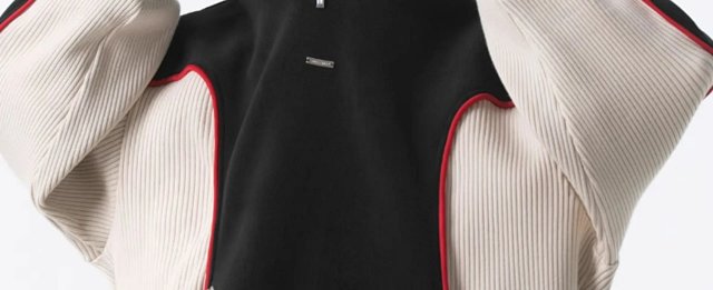 Half Zip Stand Collar Sweatshirt: seller detail photo 13