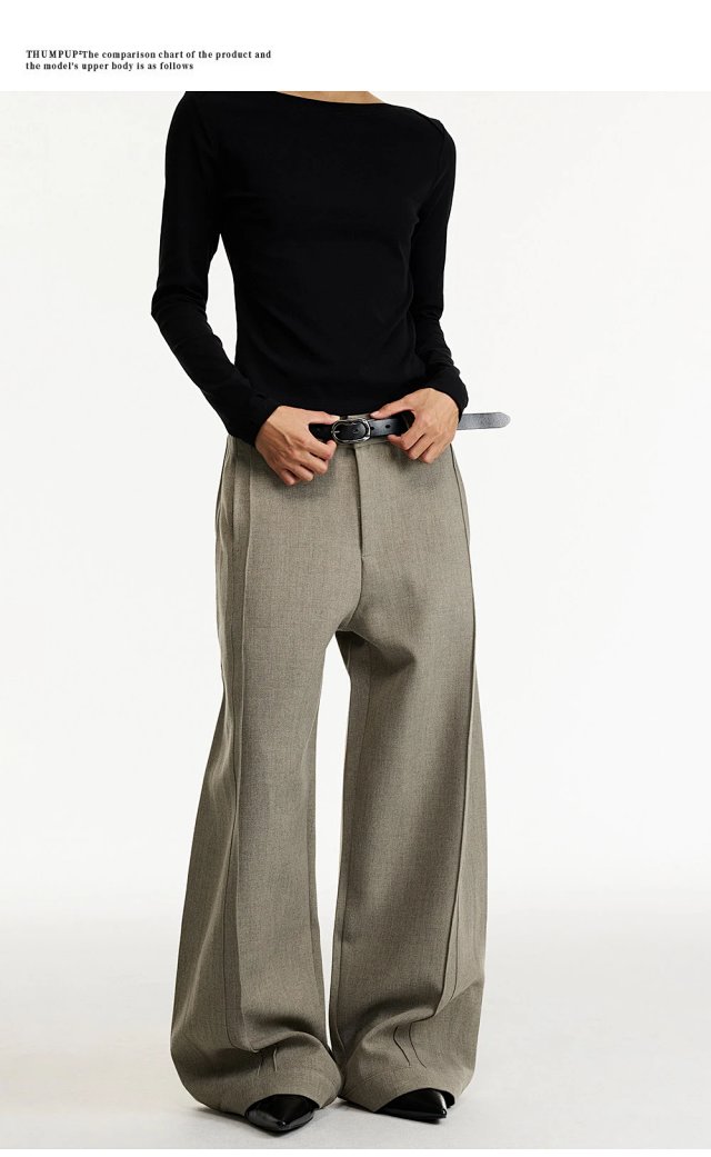 Wide Leg Casual Trousers: seller detail photo 7