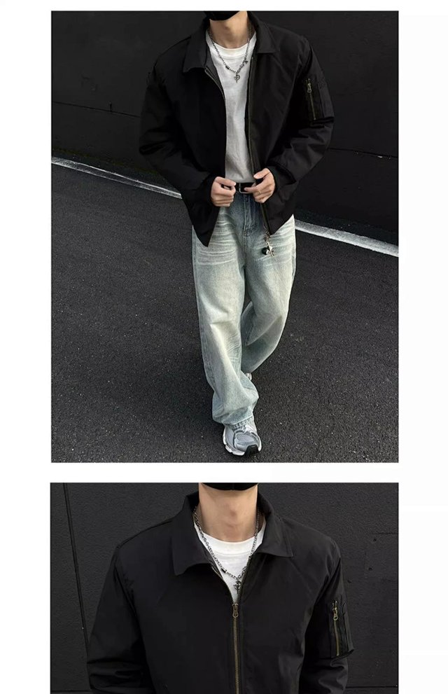 Clean Fit Bomber Jacket: seller detail photo 10