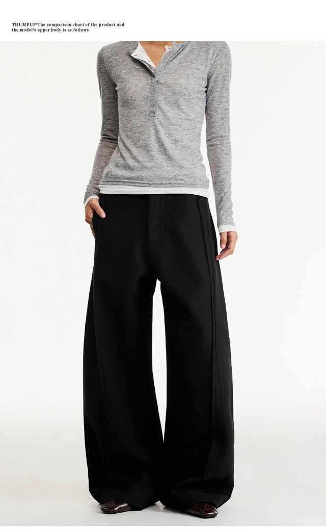 Wide Leg Casual Trousers: seller detail photo 12