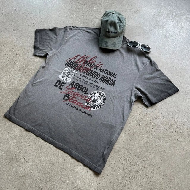 Washed Letter Graphic Tee: seller detail photo 3