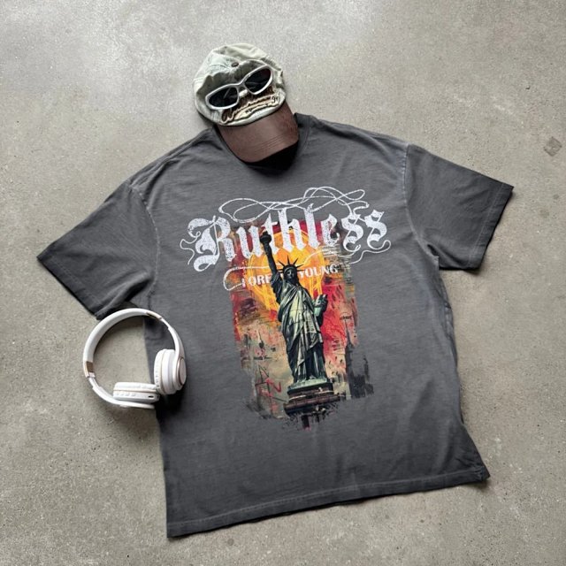 Heavyweight Washed Graphic Tee: seller detail photo 5