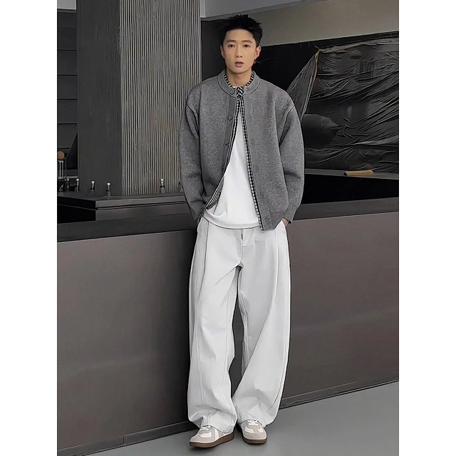 Layered Knit Cardigan: seller detail photo 6