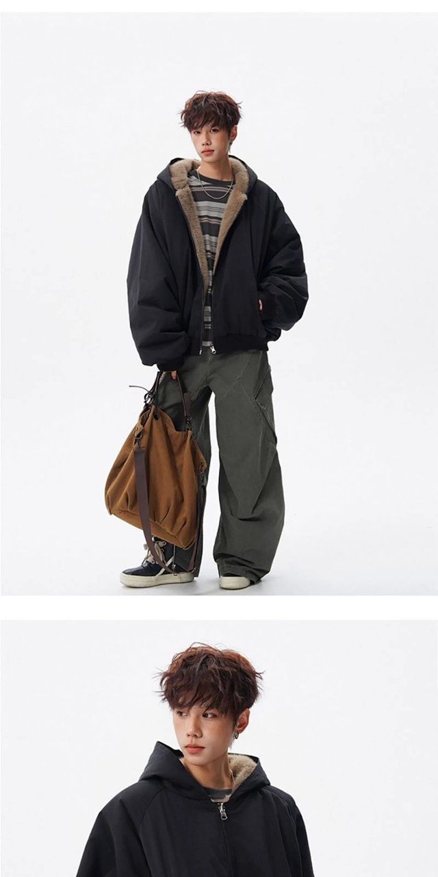 Reversible Sherpa Jacket: seller detail photo 12