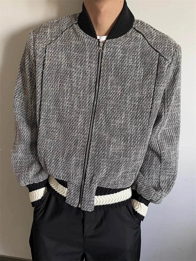 Tweed Baseball Jacket: seller detail photo 2