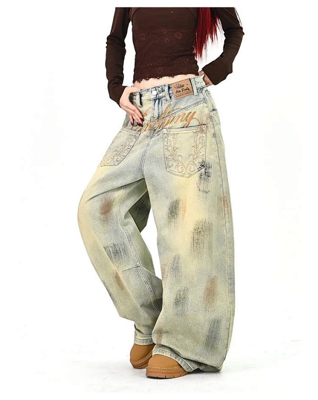Women's Reversible Baggy Jeans: seller detail photo 5