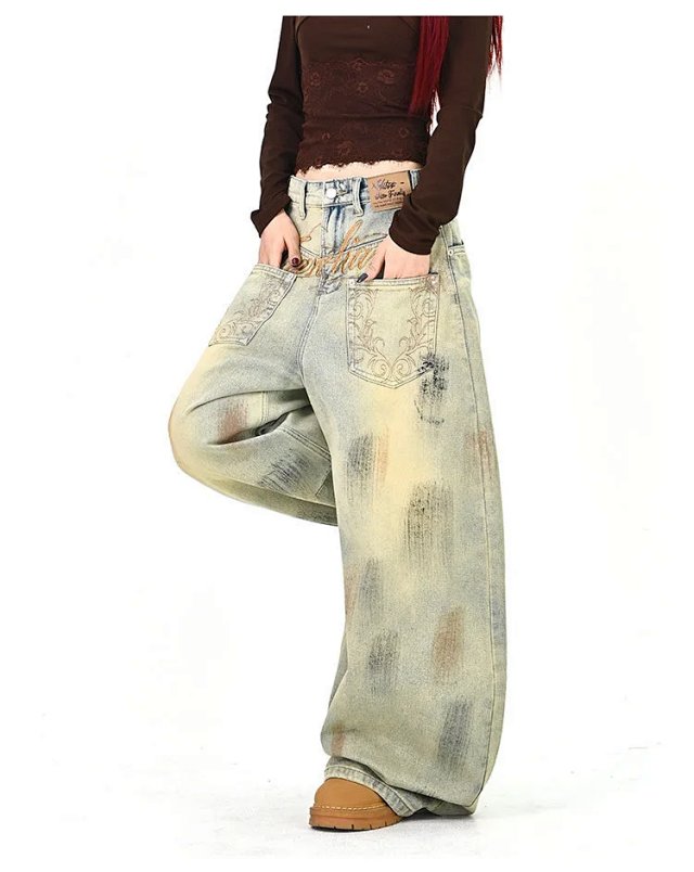 Women's Reversible Baggy Jeans: seller detail photo 12