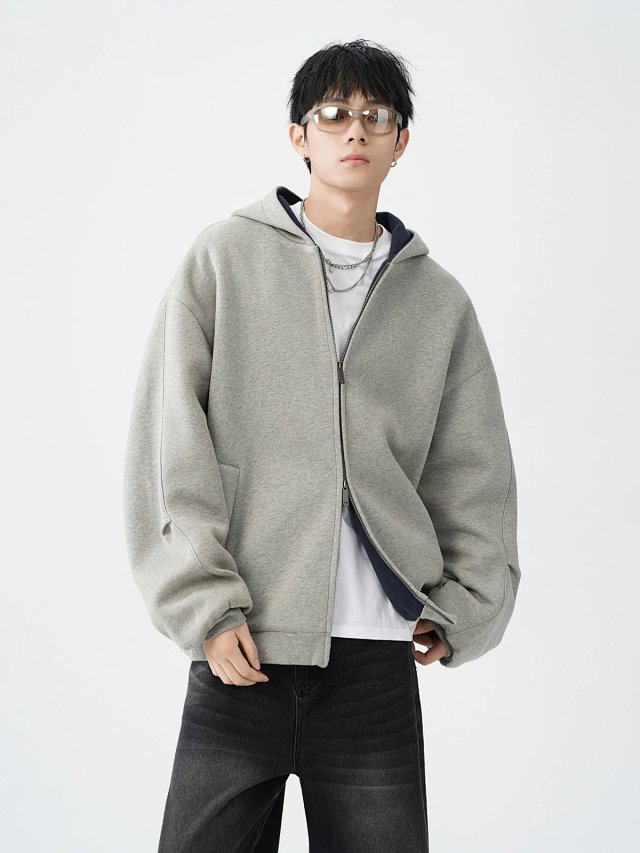 Double Zip Hoodie: seller detail photo 2