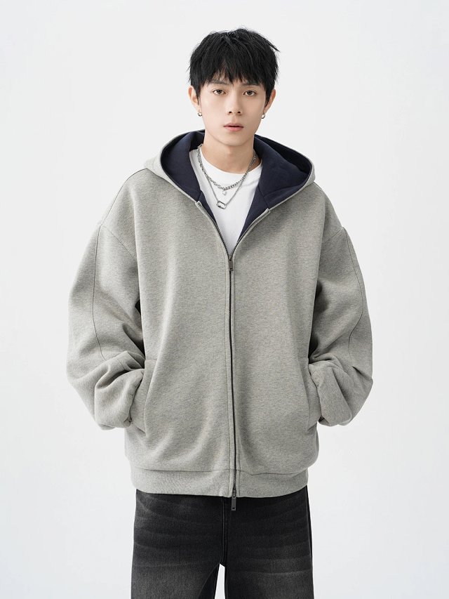 Double Zip Hoodie: seller detail photo 8