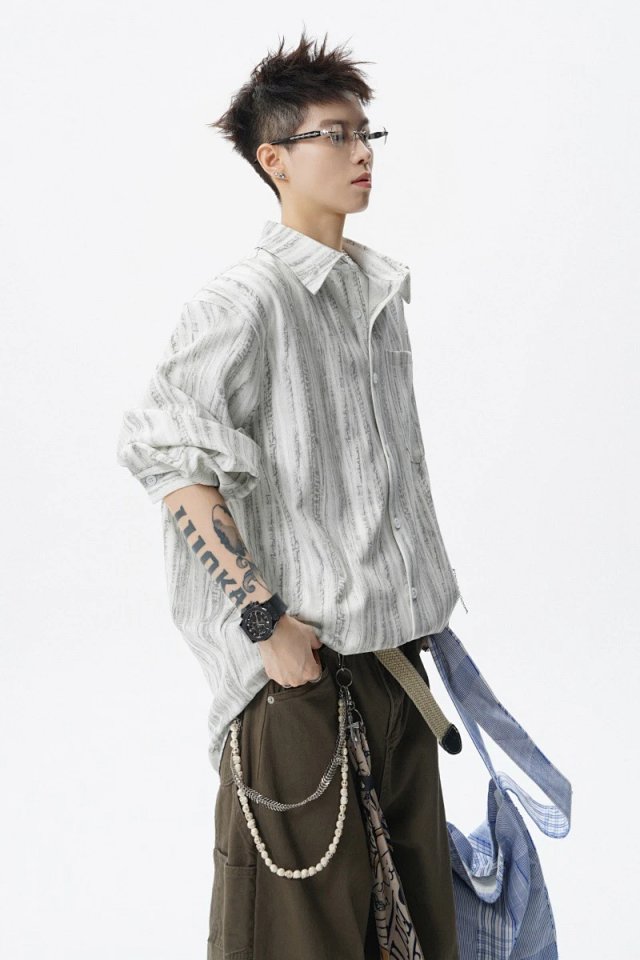 Tie Dye Long Sleeve Shirt: seller detail photo 5