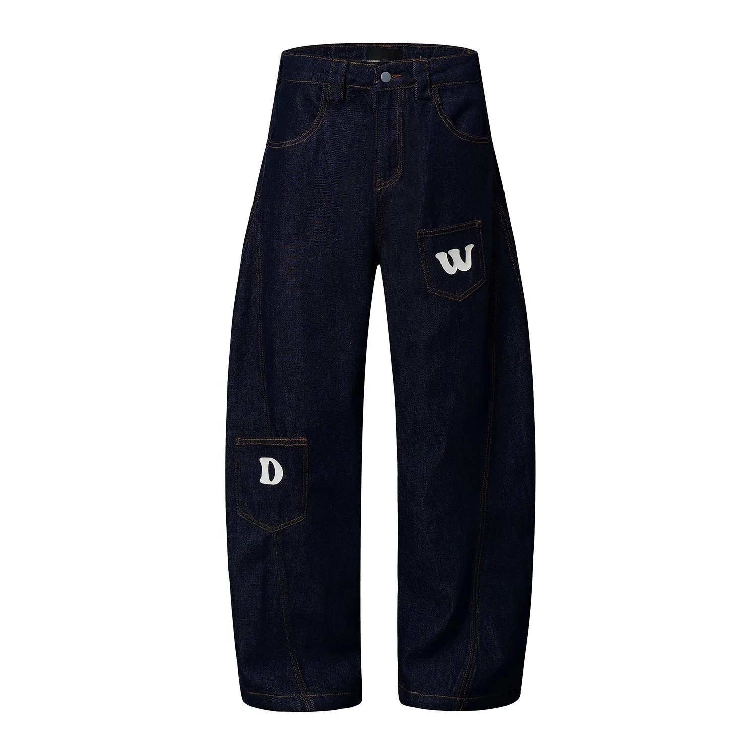 Raw Denim Wide Leg Jeans | 1 colorways