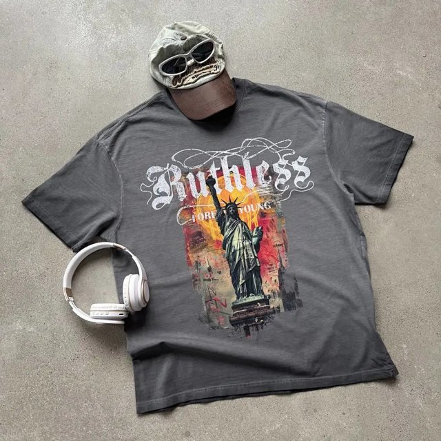 Heavyweight Washed Graphic Tee: seller detail photo 12
