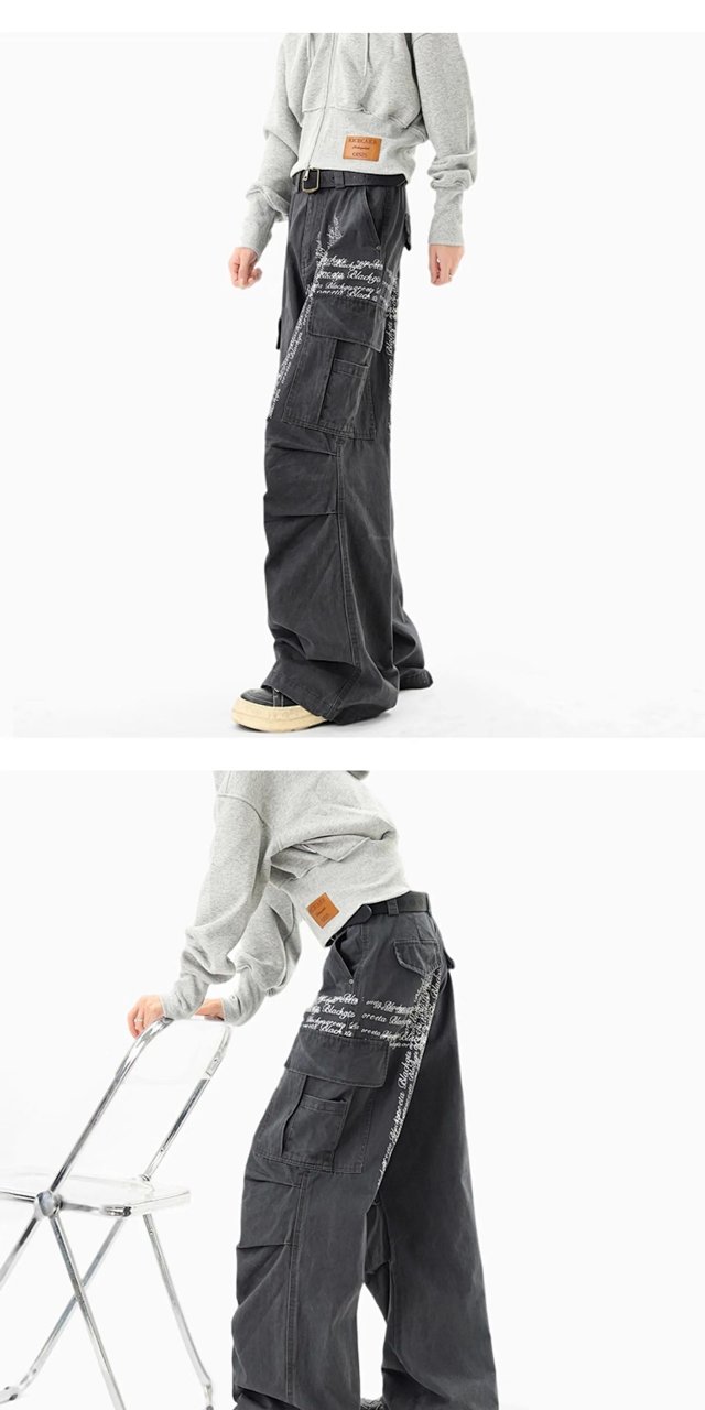 Cross Graffiti Wide Leg Jeans: seller detail photo 4