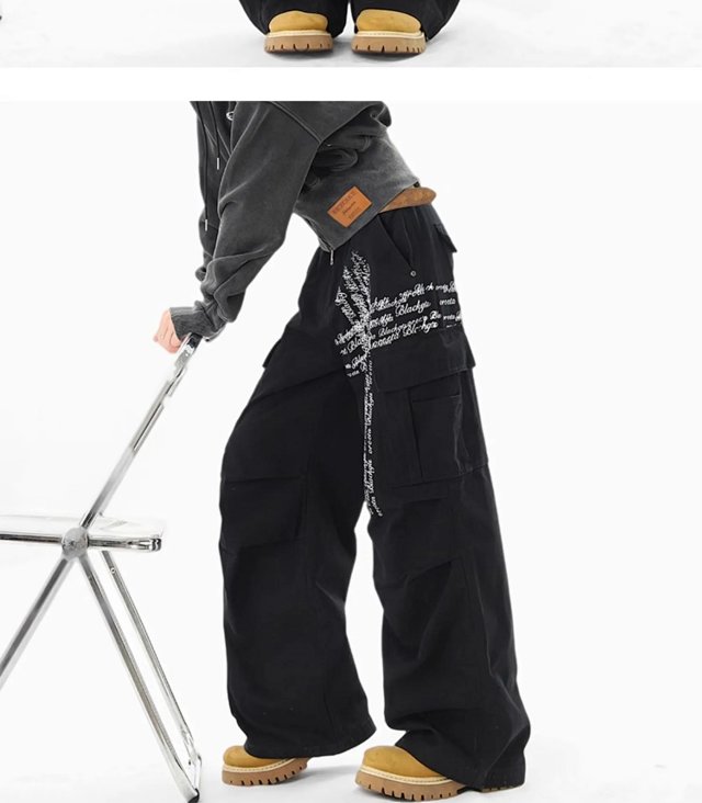 Cross Graffiti Wide Leg Jeans: seller detail photo 9