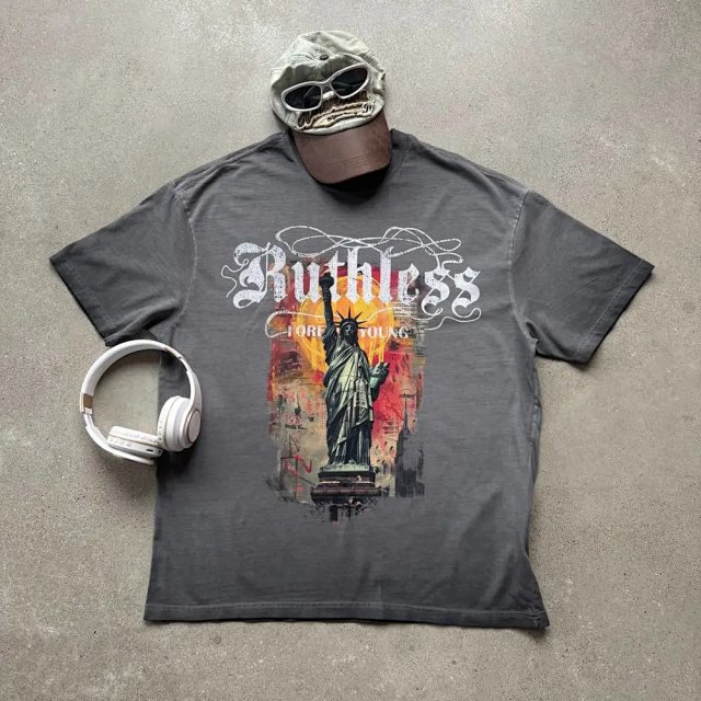Heavyweight Washed Graphic Tee: seller detail photo 4