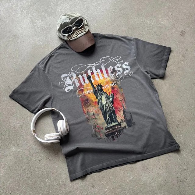 Heavyweight Washed Graphic Tee: seller detail photo 9