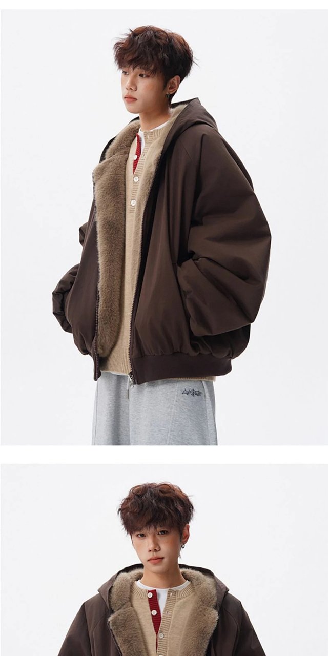Reversible Sherpa Jacket: seller detail photo 2