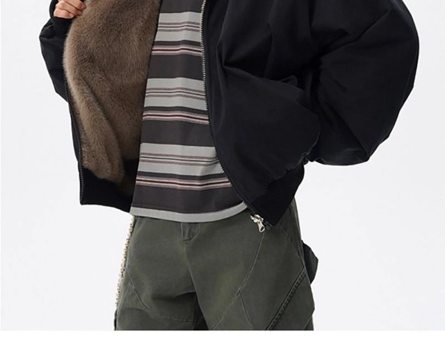 Reversible Sherpa Jacket: seller detail photo 11